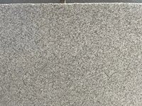 Pierre de pavé en granit naturel G603 blanc, surface flammée, très vendue, pour application intérieure et extérieure au design moderne