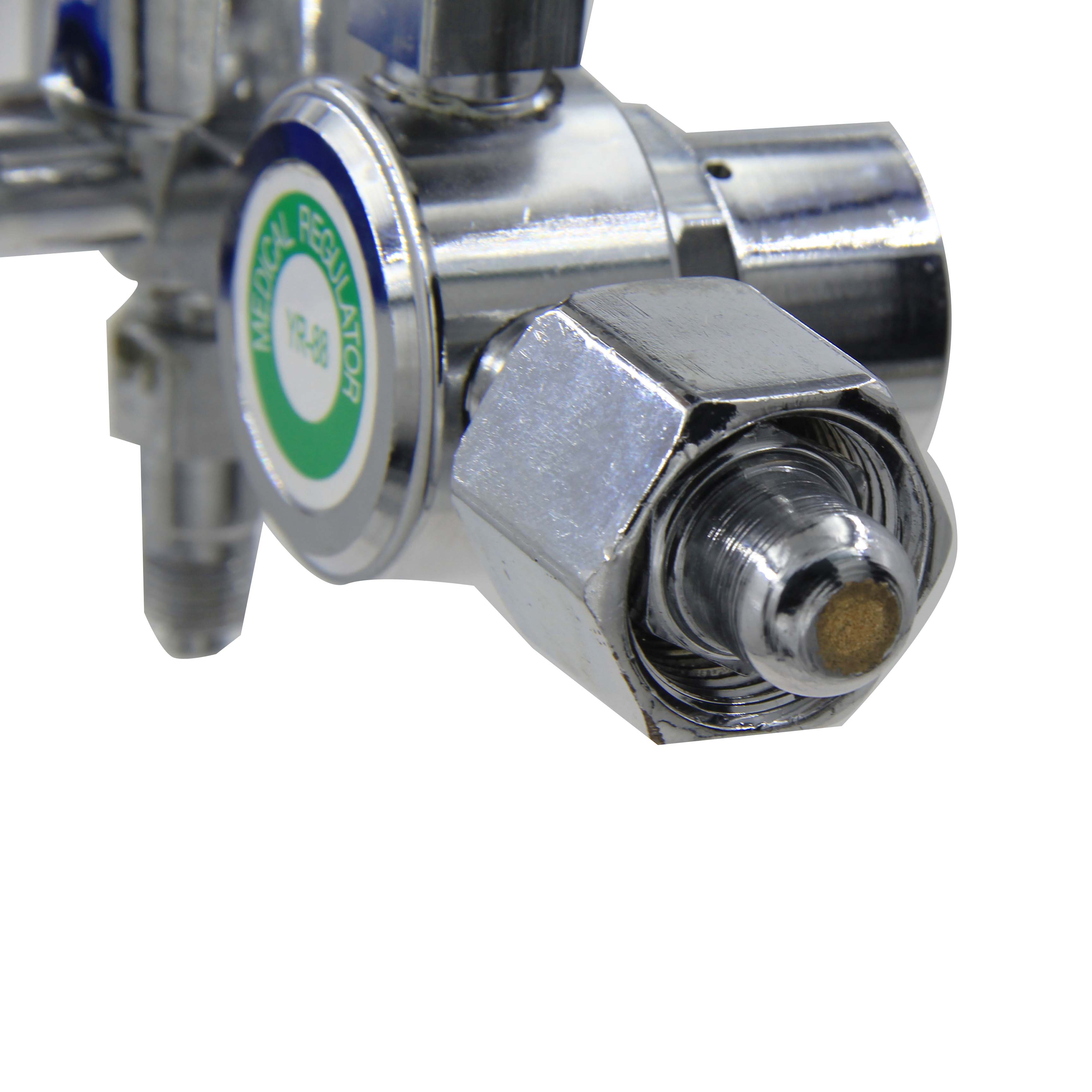 Латунный газовый медицинский регулятор давления DEM SC0190M с расходомером и увлажнителем для регулятора кислородного баллона