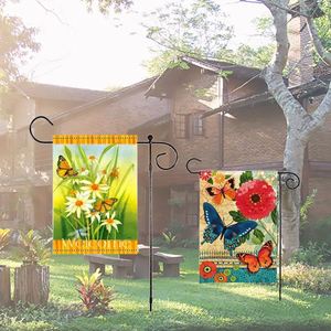 ธงสนามพิมพ์ลายแบบกำหนดเองคุณภาพสูง พิมพ์สองด้าน ด้วยเทคนิค Sublimation ธงสวนตลกๆ ธงสวนแบบกำหนดเอง - Product Image 1