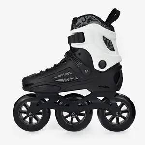 Hoge Kwaliteit Inline Speed Skates Patines 3 Wielen Voor Man Volwassenen Urban Freestyle Fitness Slalom Hard-Boot Inline Rolschaatsen