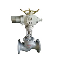 Vanne à soupape en acier moulé J41H-16C/25C à bride pour eau, huile et gaz à haute température, commande manuelle, application générale
