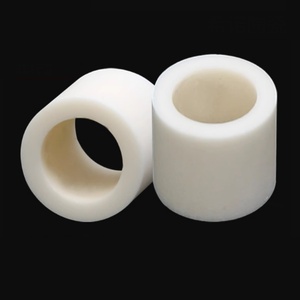 Rodillo Cerámico de Alúmina Refractaria Industrial de Alta Pureza, Tubos Cerámicos Ecológicos de China, Moldeado Aislante Blanco y Rosa - Product Image 1