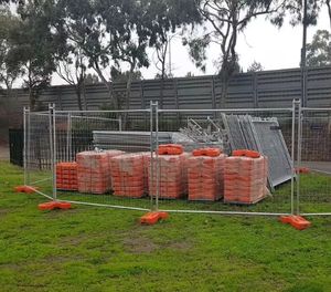 Panneaux de clôture temporaires portables Clôture de construction temporaire Clôture temporaire australienne - Product Image 5