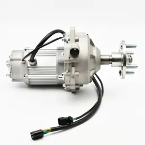 YP, Yuxin pmsm 48v motor DC sem escova com caixa de velocidades para cortador de grama motor bldc 1.2kw para dc bateria motor cortador de grama