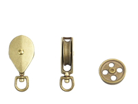 Poulie de levage rotative tout cuivre avec simple et double mouvement Produit de quincaillerie d'emballage personnalisable