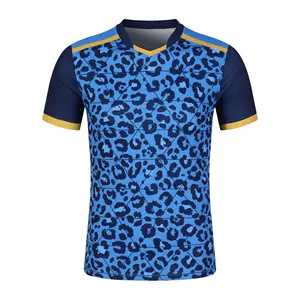 Vendite al dettaglio 100% Polyter Sublimazione Quick Dry Mens Abbigliamento Sportivo di Calcio E di Calcio Delle Uniformi di gioco del Calcio Jersey della Squadra
