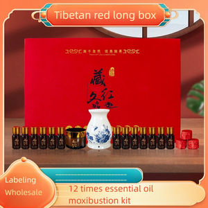 Moxibustion Geschenkset Akupunktur Massage Gesichts walze Beauty Tool Akupunktur-Stimulation walze - Product Image 2