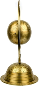 Esfera Armilar de Latón Antiguo de Lujo, Globo Astronómico, Reloj Solar Decorativo, Escultura de Mesa, Decoración Náutica Vintage para el Hogar u Oficina - Product Image 2