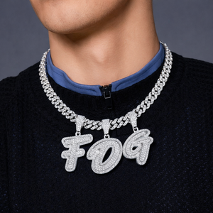 <span class=keywords><strong>Collana</strong></span> <span class=keywords><strong>con</strong></span> Ciondolo Lettera A-Z <span class=keywords><strong>in</strong></span> Moissanite VVS, <span class=keywords><strong>Argento</strong></span> <span class=keywords><strong>925</strong></span> Placcato Platino, Gioielli Personalizzati <span class=keywords><strong>con</strong></span> <span class=keywords><strong>Nome</strong></span>, Vendita all'Ingrosso - Product Image 2