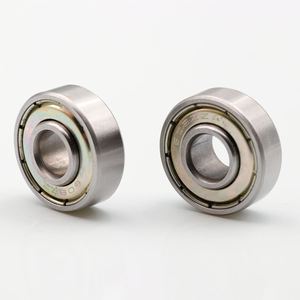 Carbon Steel Deep groove <b>Ball</b> Bearing With Extended Inner Ring 608 ZZ 8*22*9mm - Product Image 3