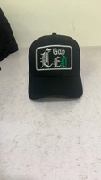 Casquette Trucker en Maille Brodé à 5 Panneaux, Style Vintage Usé et Déchiré, Logo Personnalisé Yelir, Unisexe, Imprimé Léopard, 100% Coton