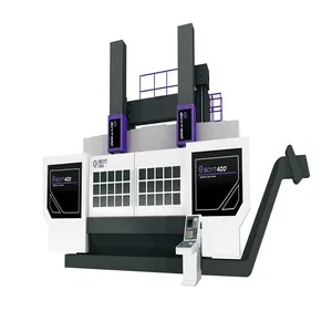 Moderate price new technique double industrial machine column CNC vertical turning lathe