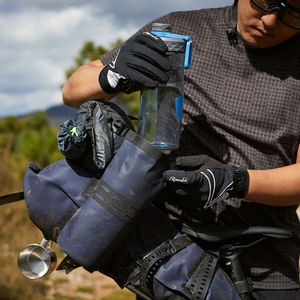 Sac de guidon de vélo en polyester durable, <span class=keywords><strong>porte</strong></span>-bouteille, étanche, réglable, léger, personnalisable, vente en gros d'usine - Product Image 2