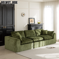Modernes Cloud-Sofa Modular Ohne Mindestbestellmenge Niedriger MOQ Modulares Sektional-Cloud-Sofa für Wohnzimmermöbel