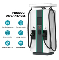 Station de charge de voiture électrique solaire PV portable avec chargeur rapide 20kW CCS2 DC pour des applications EV résidentielles flexibles