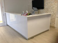 Plaque de surface solide Corian de Dupont (Corée) 6 mm 12 mm, planche personnalisable en pierre artificielle pour comptoir