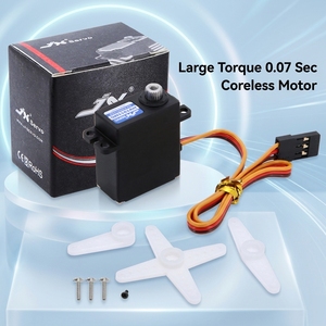 Motor <span class=keywords><strong>Servo</strong></span> JX PDI-HV1511MG <span class=keywords><strong>Mini</strong></span> Sin Núcleo, 11.9KG de Torque, 0.07 Seg de Velocidad, para <span class=keywords><strong>RC</strong></span> SCX24, Coche, Helicóptero, Robots Biomiméticos, Juguetes Metálicos - Product Image 1
