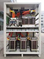 Stabilisateur de tension intelligent triphasé sans contact SJW-1000KVA, écoénergétique pour la défense nationale/les chemins de fer