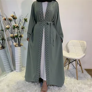 Женское платье из Саудовской Аравии, мусульманское платье в стиле Абайи, модель Абаи, Дубай, индейка, мусульманское модное платье в стиле хиджаб, 2022 пальто для женщин