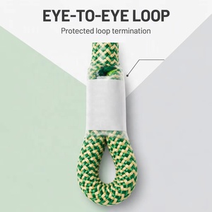 Cordon Prusik en polyester 8 mm œil-œil résistant à la chaleur pour l'<span class=keywords><strong>escalade</strong></span> d'arbres et la rigging d'arboristes - Product Image 2