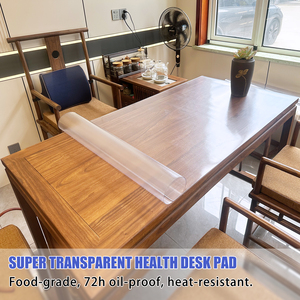 Brand New Home Decorative Transparent PVC <strong>Square</strong> Stretch Portable Waterproof <strong>Table</strong> <strong>Cloth</strong> Indoor Customization - Product Image 3