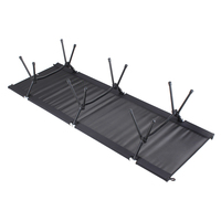 Lit de camping pliable en aluminium réglable en hauteur, ultraléger, personnalisé YILU pour l'extérieur
