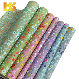 Cuero PU de Alta Calidad al por Mayor para Zapatos, Nuevo Diseño Irregular con Patrón de <span class=keywords><strong>Cenicienta</strong></span>, Repujado, Impermeable, Duradero, para Tapicería Superior - Product Image 2