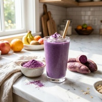 Poudre d'Ube de Haute Qualité, Extrait de Patate Douce Violette, Colorant Alimentaire Naturel pour la Pâtisserie et les Boissons