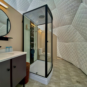 5M Luxury Round Tent Pvc <strong>House</strong> Igloo <strong>Domes</strong> With Bathroom Camping Glamping Pod Done <strong>House</strong> Tempered - Product Image 4