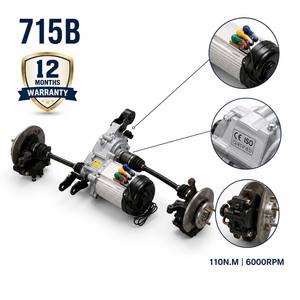 Garantie de <span class=keywords><strong>2</strong></span> ans, faible coût d'entretien, boîtier en fonte ADC12, rapport 1:<span class=keywords><strong>6</strong></span> à 1:12 pour tricycle électrique 4KW 715B - Product Image 3