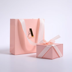 Caja de regalo de joyería de lujo-Embalaje de cartón con logotipo personalizado + bolsa de transporte a juego - Product Image 5