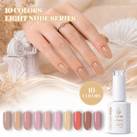 Kit de gel pour nail art UV LED ORCHID FOX, logo personnalisé, écologique, végan, 10 couleurs, plusieurs styles, hautement pigmenté, longue tenue