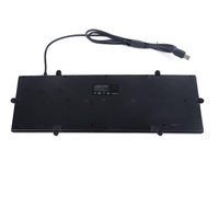 Clavier d'ordinateur en plastique industriel durable Panelmount avec pavé tactile
