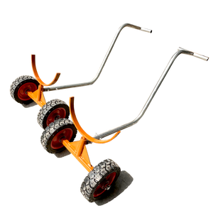 Grande tubo antincendio che movimenta il rimorchio di trasporto multiuso del carrello rotondo con 1 anno di garanzia nuova attrezzatura industriale - Product Image 4