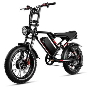 Vélo de montagne tout-terrain OBX S8 à double moteur arrière, batterie au lithium, roues larges, pour adultes, stock UE, nouveau vélo S8 - Product Image 1