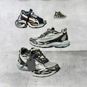 2024 <span class=keywords><strong>zapatillas</strong></span> blancas de diseñador para mujeres y hombres 'Be Right Back' Logo decorado con cordones costura forro de malla transpirable de moda - Product Image 3