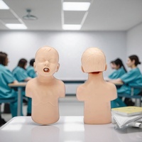 Modelo de Entrenamiento de Primeros Auxilios para Asfixia Infantil, Simulador de Obstrucción de las Vías Respiratorias por Cuerpo Extraño en Bebés, para Entrenamiento de Habilidades de Emergencia en Facultades de Medicina