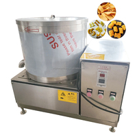 Déshydrateur centrifuge industriel en acier inoxydable 304 pour fruits, machine de traitement pour frites et légumes en tranches