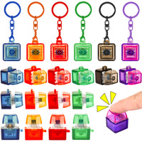 Custom Logo Keyboard Keycap Diy Keychain Design Keyboard Relieve Stress Key Chain Toy
