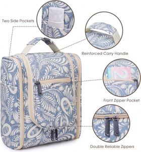 Neceser de Viaje Colgante, Organizador de Cosméticos y Maquillaje para Mujeres y Hombres - Product Image 6