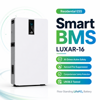 Batterie solaire de secours résidentielle ESS CFE LUXAR-16 Split IP65 CAN 16kWh 51.2V 314Ah LFP compatible avec les onduleurs Growatt Solis