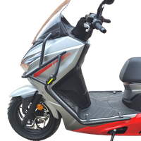 Pièces de modification pour moto : Protection d'échappement, Barre anti-chute, Appui-dos arrière compatibles Qianjiang Hong 250 QJ 250T-9