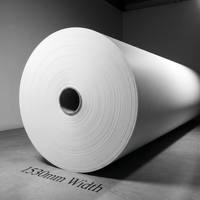 Rouleau de papier holographique anti-rayures avec revêtement adhésif, étiquettes personnalisables en largeur et en taille, papier d'impression pour étiquettes, rouleau jumbo