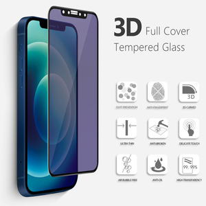 Gli occhi 3D proteggono il vetro temperato per <span class=keywords><strong>iPhone</strong></span> <span class=keywords><strong>11</strong></span> 12 13 14 15 Anti luce blu Anti Shock Nano Blue Light Cut pellicola proteggi schermo - Product Image 4