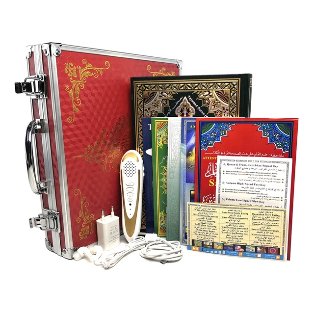 Deluxe Islamic Compact Portable Toy Smart Pen Quran Talking Pen for Islamic Educational Toy Audio Downloadable Pen Festival Gift