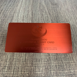 Cartes de visite en acier inoxydable pour sublimation, cartes métalliques vierges colorées format portefeuille pour impression - Product Image 4