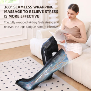 <strong>Professional</strong> Rechargeable Inflatable Leg Recovery Boots Air Compression Legs and Thighs <strong>Massager</strong> for Improved Circulation - Product Image 3