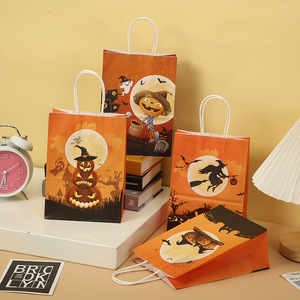 Sacs cadeaux de Noël personnalisables en gros, sacs pour fêtes et anniversaires, imperméables, antichocs, anti-poussière, en papier kraft, couleur/taille personnalisées - Product Image 6
