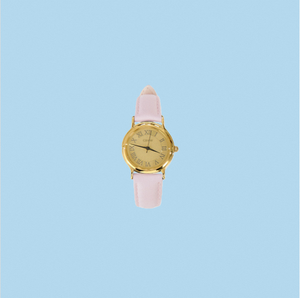 นาฬิกาข้อมือควอตซ์ GBHW รุ่นคลาสสิก สีทองชมพู สำหรับผู้หญิง ตัวเรือนสแตนเลส สายหนัง ดีไซน์หรูหรา - Product Image 1