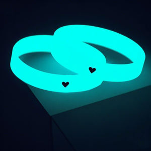 प्रोमोशनल और व्यावसायिक उपहारों के लिए कस्टम लोगो के साथ निजीकृत इको कलाई बैंड रबर सिलिकॉन कंगन कलाईबैंड - Product Image 5